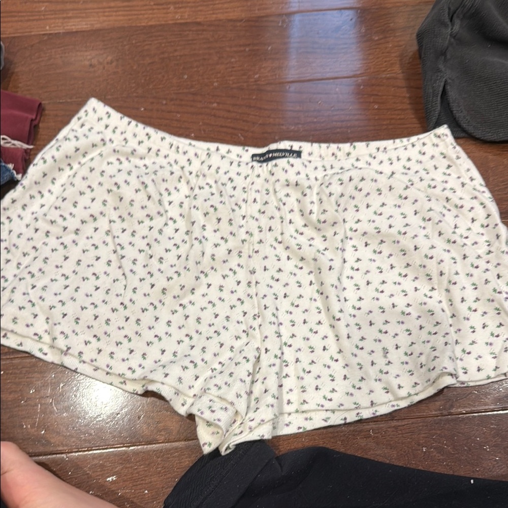 Floral Print Women's Shorts brandy